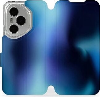 Mobiwear Flip knižkové pre Honor 400 Pro – Modrý odtieň