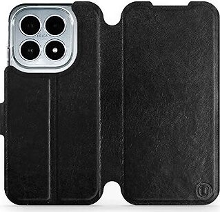 Mobiwear Flip puzdro pre Xiaomi 17 čierne a sivé