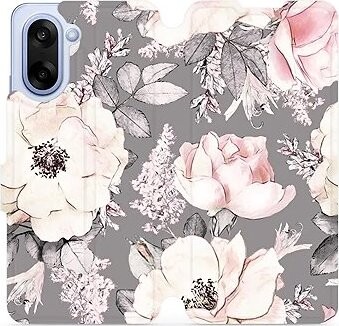 Mobiwear flip knižkové pre OnePlus Nord CE5 – Kvety