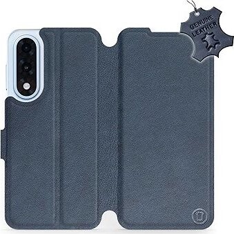 Mobiwear Kožené flip knižkové pre OnePlus Nord 5 – Modré