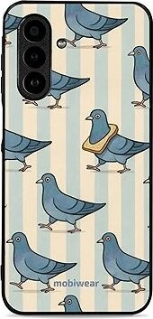 Mobiwear Glossy lesklé puzdro na Samsung Galaxy A17/A17 5G holuby