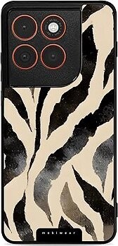 Mobiwear Glossy lesklé puzdro na Motorola Edge 70 zebrovina