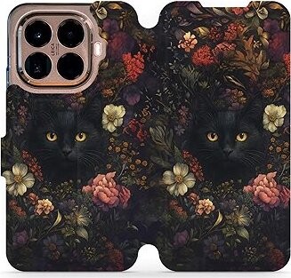 Mobiwear Flip puzdro pre Xiaomi 15T Pro tmavé mačky