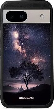 Mobiwear Glossy lesklé puzdro na Google Pixel 8A strom s galaxiou