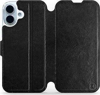 Mobiwear Flip puzdro pre Apple iPhone 17 čierne a sivé