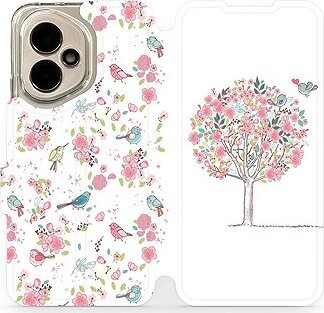 Mobiwear Flip knižkové pre Honor 400 – Strom