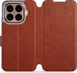 Mobiwear Flip puzdro pre Xiaomi 15T Pro hnedé a sivé