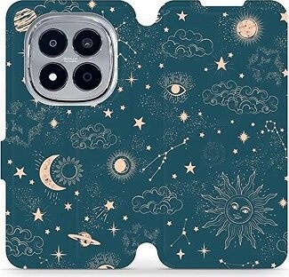 Mobiwear Flip puzdro pre Xiaomi Redmi Note 15 Pro 5G vesmír