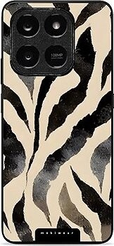 Mobiwear Glossy lesklé puzdro na Honor X7d zebrovina