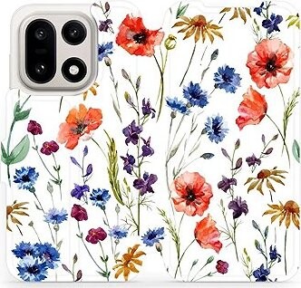 Mobiwear Flip puzdro pre OnePlus 15 kvety