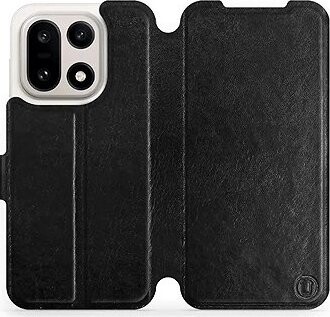 Mobiwear Flip puzdro pre OnePlus 15 čierne a sivé