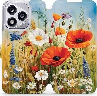 Mobiwear flip knižkové pre Honor 400 Lite – Letná lúka