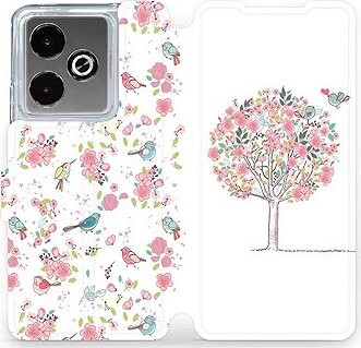 Mobiwear Flip knižkové pre Realme GT 7 – Strom