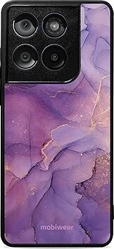 Mobiwear Glossy lesklý pre Motorola Edge 60 Fusion – Fialový mramor