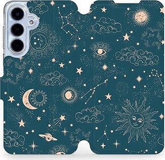 Mobiwear Flip puzdro pre Samsung Galaxy S25 FE vesmír