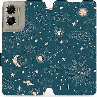 Mobiwear Flip puzdro pre Motorola Edge 70 vesmír