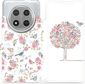 Mobiwear Flip knižkové pre Honor Magic7 Lite 5G – Strom