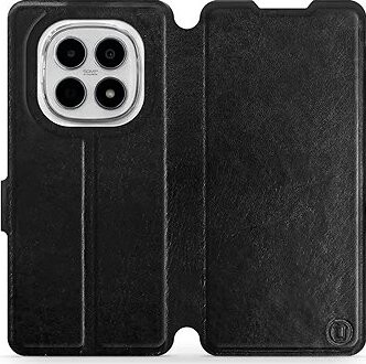 Mobiwear Flip puzdro pre Xiaomi Redmi Note 15 4G čierne a sivé