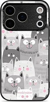 Mobiwear Glossy lesklý pre Apple iPhone 17 Pro – Mačičky