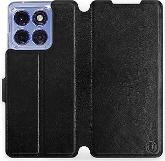 Mobiwear Flip knižkové pre Motorola Edge 60 Pro – Čierne