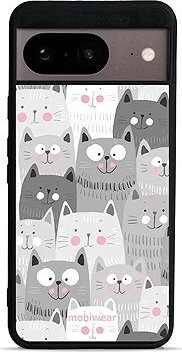 Mobiwear Glossy lesklý pre Google Pixel 8 – Mačičky