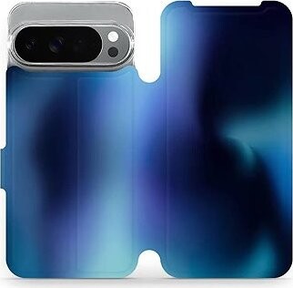 Mobiwear flip knižkové pre Google Pixel 10 Pro XL – Modrý odtieň