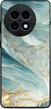 Mobiwear Glossy lesklý pre OnePlus 13R – Zelenkavý mramor