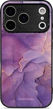 Mobiwear Glossy lesklý pre Apple iPhone 17 Pro – Fialový mramor