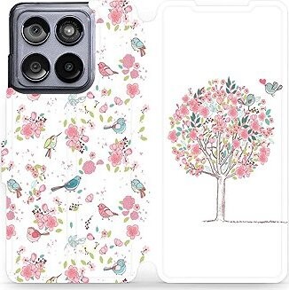 Mobiwear flip knižkové pre Motorola Edge 60 Fusion – Strom