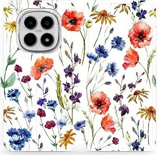 Mobiwear Flip puzdro pre Xiaomi Redmi Note 15 4G kvety