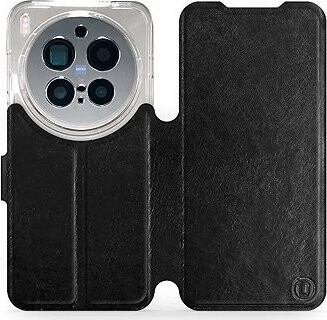 Mobiwear Flip puzdro pre Vivo X300 Pro čierne a sivé