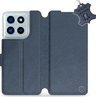 Mobiwear Kožené flip puzdro pre Motorola Moto G56 5G modré