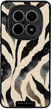 Mobiwear Glossy lesklé puzdro na Xiaomi Redmi Note 15 5G zebrovina