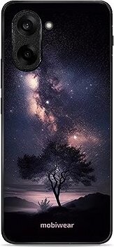 Mobiwear Glossy lesklé puzdro na OnePlus Nord CE5 strom s galaxiou