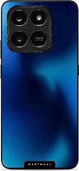 Mobiwear Glossy lesklé puzdro na Honor X7d modrý odtieň