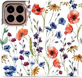 Mobiwear Flip puzdro pre Xiaomi 15T Pro kvety