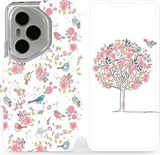 Mobiwear Flip knižkové pre Honor 400 Pro – Strom