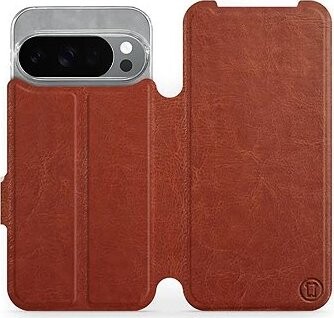 Mobiwear flip knižkové pre Google Pixel 10 Pro – Hnedé