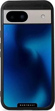 Mobiwear Glossy lesklé puzdro na Google Pixel 8A modrý odtieň