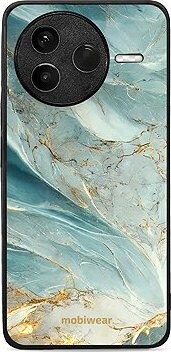Mobiwear Glossy lesklý pre Xiaomi POCO F7 Pro 5G – Zelenkavý mramor