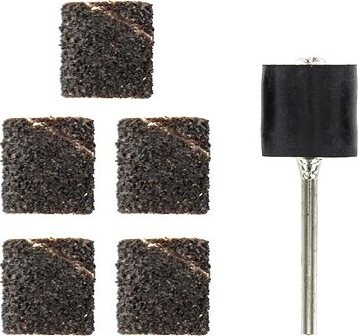 Shesto Rotacraft brusné válečky P120 (5 ks) se stopkovým unašečem