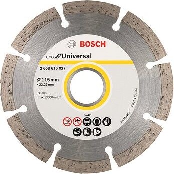 BOSCH Diamantový deliaci kotúč ECO For Universal 115 × 22,23 × 2,0 × 7 mm 2.608.615.040