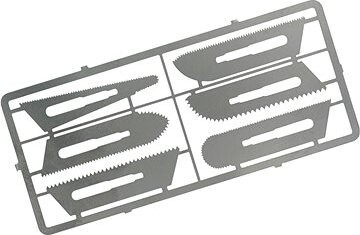 Shesto Modelcraft náhradné pílové čepele hr. 0,24 mm (súprava)