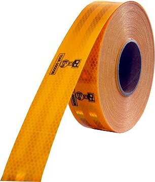 Prexim Fólia reflexná 50 mm × 50 m žltá