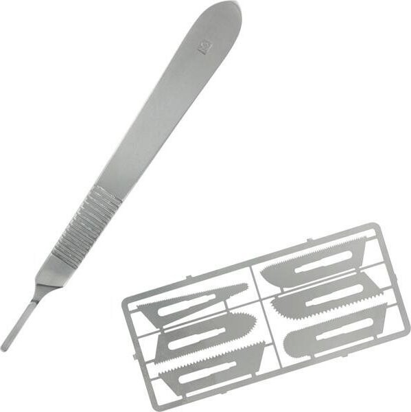 SHESTO Modelcraft nůž s pilovými čepelemi tl. 0.24 mm (sada)