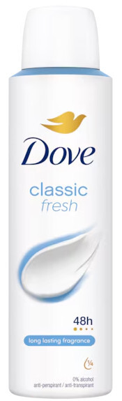Dove Classic Fresh 48h deodorant 150ml