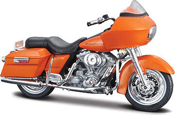 Maisto Harley-Davidson FLTR Road Glide 2002 1:18 oranžová