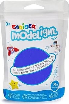 Carioca Modelovací hmota Modelight 50 g, modrá