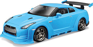Maisto Nissan GT-R Tokyo Mods 1:24 modrá
