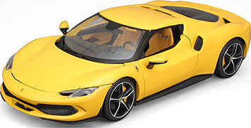 Bburago Ferrari 296 GTB 1 : 18 žltá